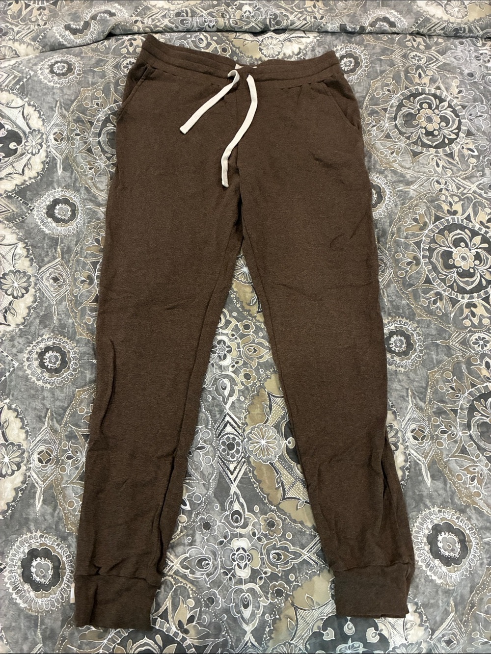 Province of Canada Almost Pyjama Pants in Heather Brown